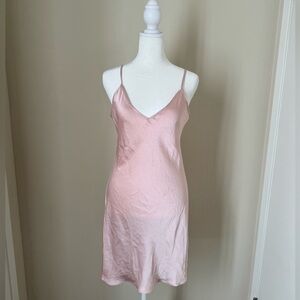 Aritzia Wilfred Satin mini dress